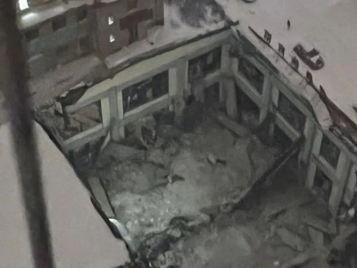 黑龙江桦南县体育馆坍塌事故现场完成救援，3人遇难