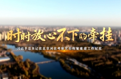 时政纪录片丨时时放心不下的牵挂——习近平总书记在北京河北考察灾后恢复重建工作纪实