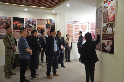 汕头市退役军人事务局一行到梅江区西郊街道交流学习