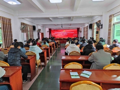 茶农能力up up up！黄陂镇举办油茶优质栽培技术推广培训会