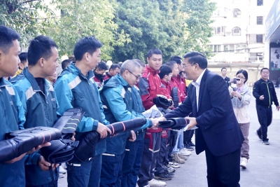 以心暖“新”，用爱关“新”！梅州市总工会开展“新就业形态劳动者温暖行动”慰问活动