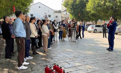 防患于未“燃”！梅州开展图文博系统消防安全培训演练活动