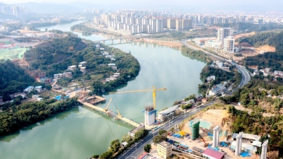 迎龙年，隆重登场！龙龙高铁武平至梅州段今日正式动工