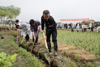 冬修水利水塘，来年增收增产！今天丰顺这里热火朝天…