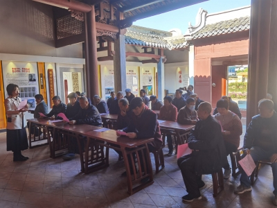 梅江区西郊街道新时代文明实践所开展廉洁家风家训主题活动