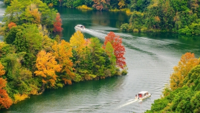 气温骤降，蕉岭县长潭旅游景区“枫”情指数蹿升！