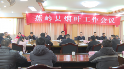 蕉岭县烟叶工作会议召开：多措并举推动烟叶生产高质量发展