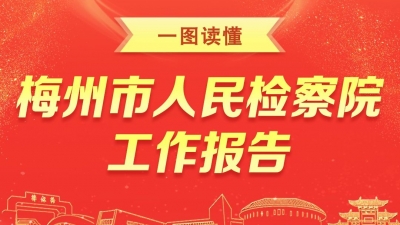 一图读懂丨梅州市人民检察院工作报告