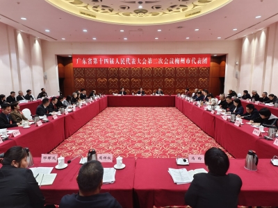 梅州代表团审议“三个报告”