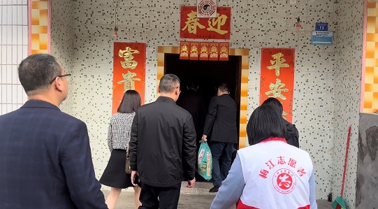 “助残情浓 爱心暖冬”！梅江区残联启动春节慰问系列活动