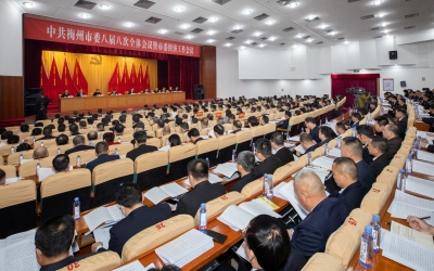 市委八届八次全会暨市委经济工作会议侧记：推进“百千万工程” 迈向高质量发展