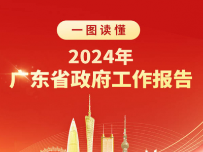 一图读懂：2024年广东省政府工作报告