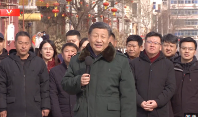 独家视频丨习近平来到第六埠村看望受灾群众：老百姓的事情是最重要的事情