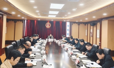 市人大常委会召开党组（扩大）会议：落实全面从严治党新要求 推动人大工作取得新成效