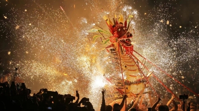 魅力梅州丨火力全开！埔寨火龙，风生水起！