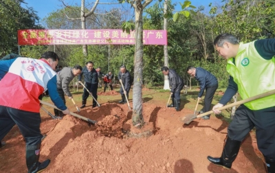 植新绿 寓希望！梅县区开展绿美生态建设“双联双建”行动