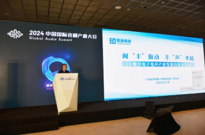 罗达祥率队参加2024中国国际音频产业大会 《丰顺县电子电声产业发展白皮书》正式发布