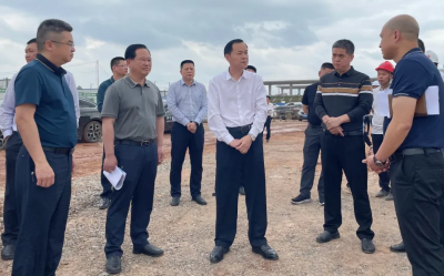 洪国华到兴宁坭陂镇调研督导 “百千万工程”和重点项目建设