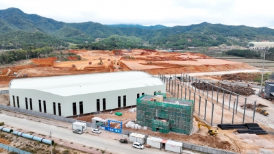 蕉岭县招商落地见成效！福坤环保建材首期项目预计今年6月投产