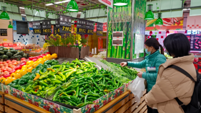 2月份居民消费价格同比上涨0.7% 环比上涨1.0%