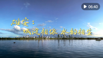 微视频｜雄安：城淀相依 水韵相生