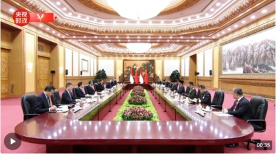 独家视频丨习近平：愿同印尼方一道跑好历史接力赛 持续深化全方位战略合作