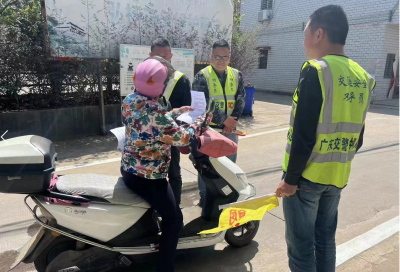 拧紧交通安全阀 守好群众出行路！兴宁坭陂镇全力推进摩电交通安全整治