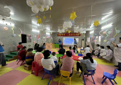 梅江区联合开展“星星向荣，一起面向未来”关爱孤独症儿童主题活动