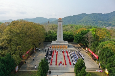 梅州市退役军人事务部门组织开展“铸魂·2024·清明祭英烈”主题活动