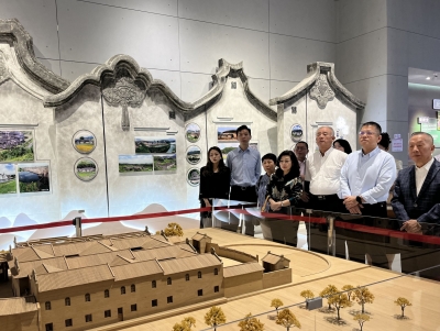 台湾客家总商会一行来梅参访：积极寻求合作 携手共谋发展