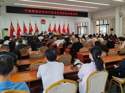 兴宁市举办2024年镇（村）干部安全生产和应急管理知识培训班