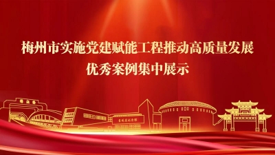 24个案例上榜！梅州市实施党建赋能工程推动高质量发展优秀案例出炉→