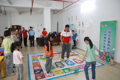 全民齐参与！生活垃圾分类宣传志愿服务活动走进梅江区美景社区