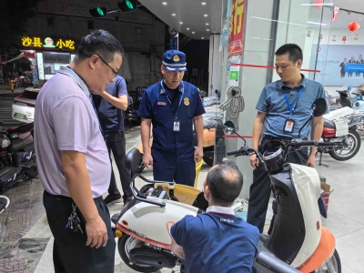 梅州持续开展电动自行车夜查行动！共清理2325辆违规停放充电电动自行车