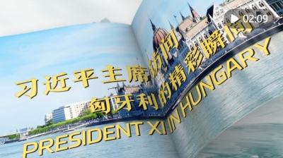 视频画报｜习近平主席访问匈牙利的精彩瞬间