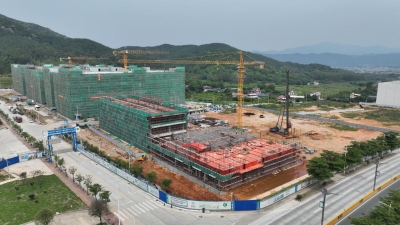 蕉岭：项目建设不停工 积蓄发展新动能