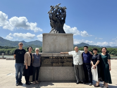 梅州市侨联名誉主席、毛里求斯前艺术和文化部长曾繁兴先生回梅考察