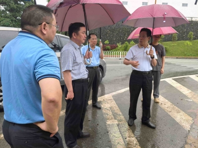 马志元调研督导牵头联系服务重大项目及挂点服务企业：加快项目建设  助力企业发展           