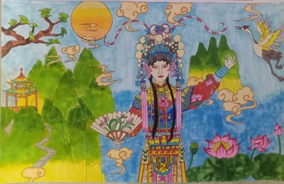 大埔县张云栽实验小学罗恺阳丨绘画