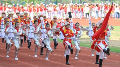 号声飞扬！梅江区25所学校鼓号仪仗队，现场精彩PK！