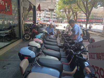 梅州市市场监管系统开展电动自行车安全隐患全链条整治工作