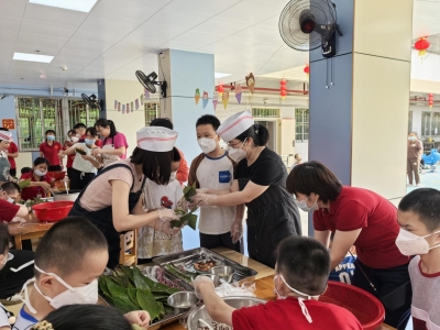 市儿童福利院开展“爱润童心 粽享安康”端午节主题活动