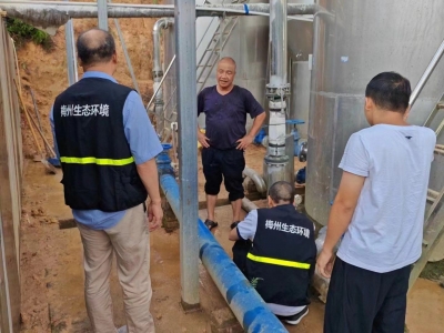 平远全力保障灾后生态环境安全