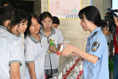 梅州开展禁毒宣传教育活动 全面筑牢青少年识毒拒毒思想防线