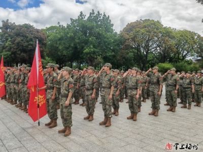 梅州举行2024年市直属民兵应急营集合点验大会