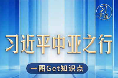 习言道｜习近平中亚之行，一图Get知识点