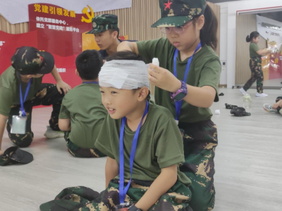 安全愉快过暑假！梅江区金山街道开展暑期关爱未成年人活动