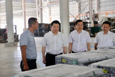 张志锋率队到重点企业宣讲党的二十届三中全会精神并调研：坚定发展信心 强化要素保障 助力企业提质增效 加力提速推进“百千万工程”