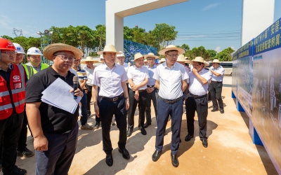 艾学峰马正勇率队到蕉岭平远调研援建小镇安居工程建设工作：坚持改革思维加快项目建设 打造群众安置工作的典范标杆