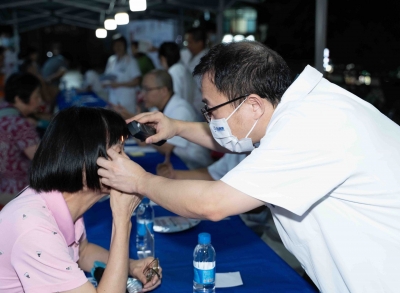 健康送到家门口！梅江区碧桂园社区开展义诊活动